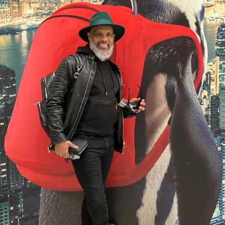 Sonstar Peterson enjoying his time at Miami Downtown Brickell. 